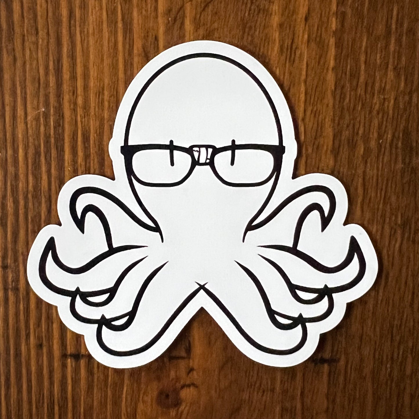 The Nerdy Octopus Logo Magnet