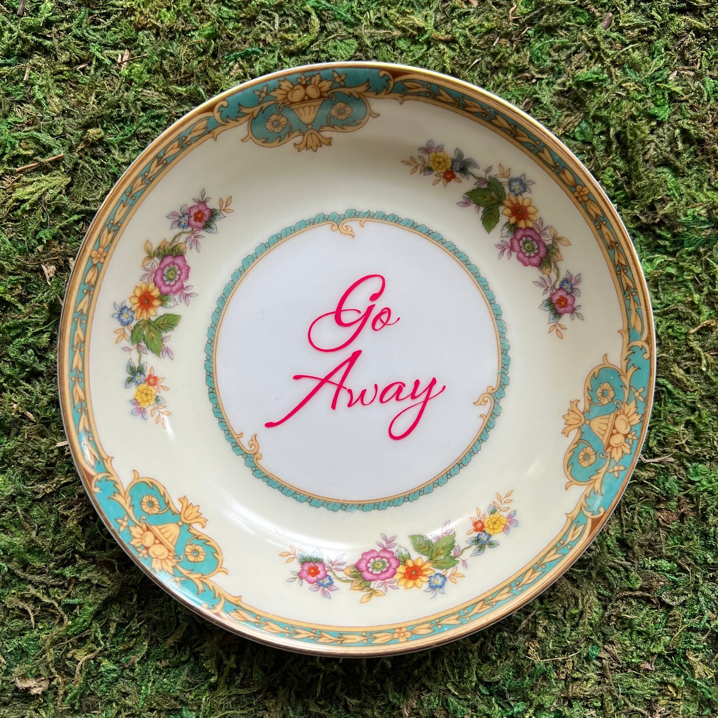Go Away Meito China Fruit Bowl