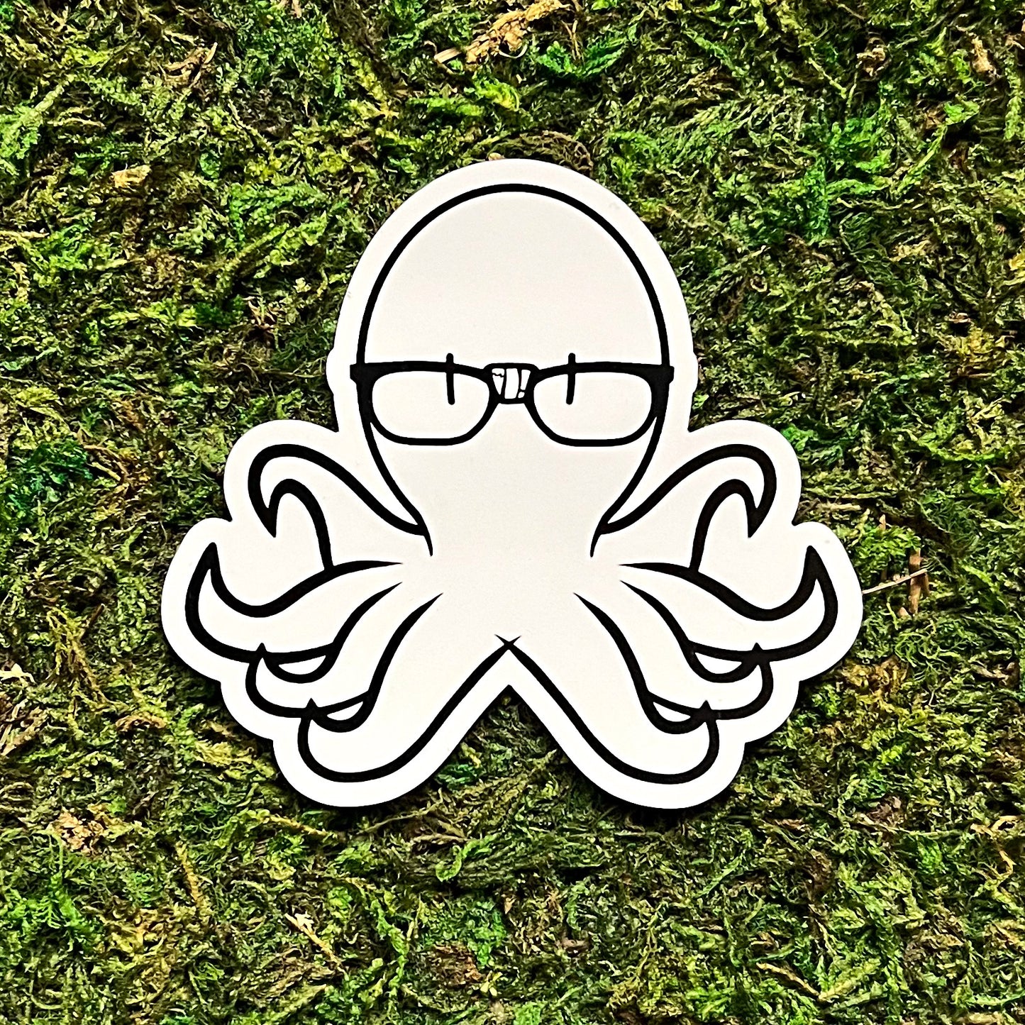The Nerdy Octopus Logo Magnet
