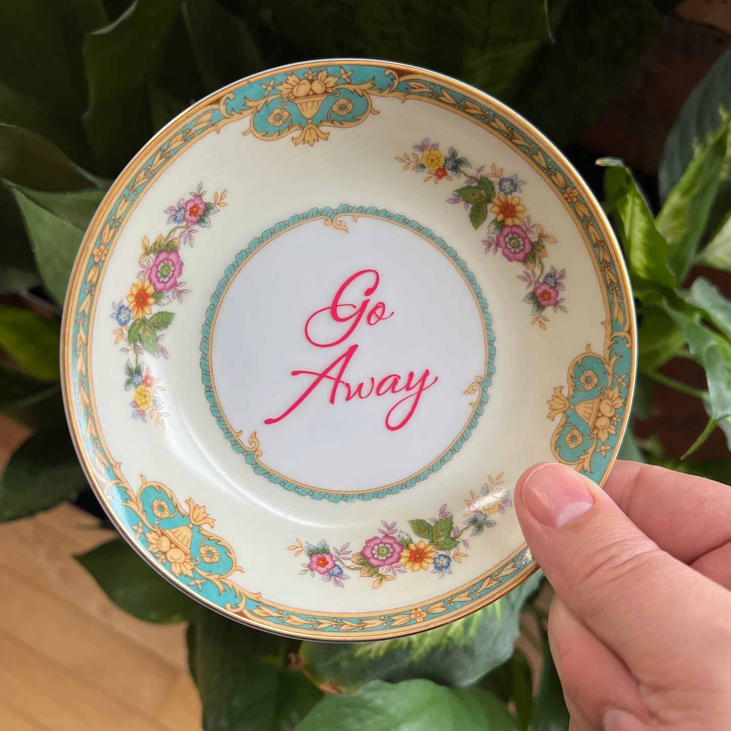 Go Away Meito China Fruit Bowl