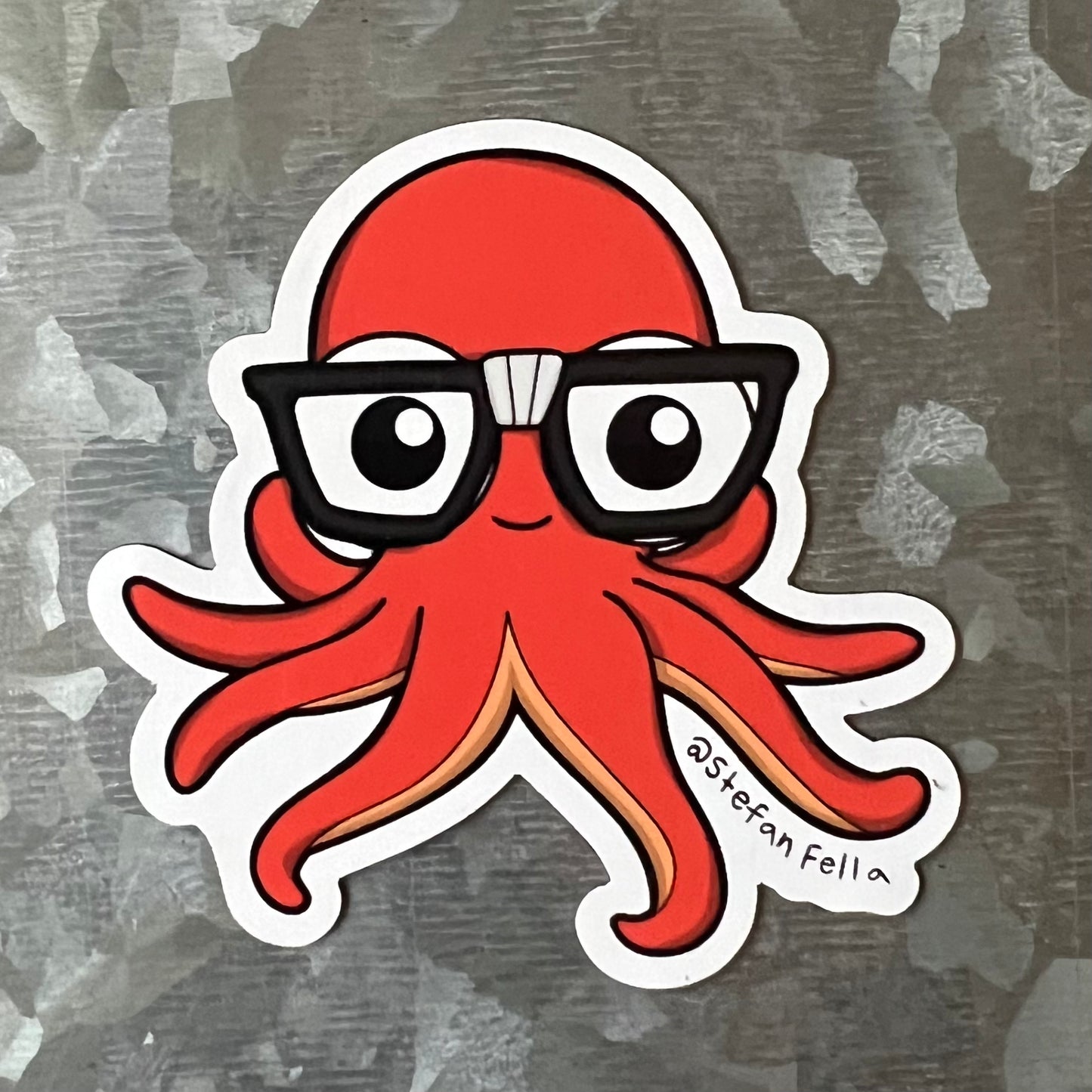Nerdy Octopus Magnet