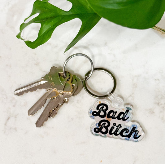Bad Bitch Keychain