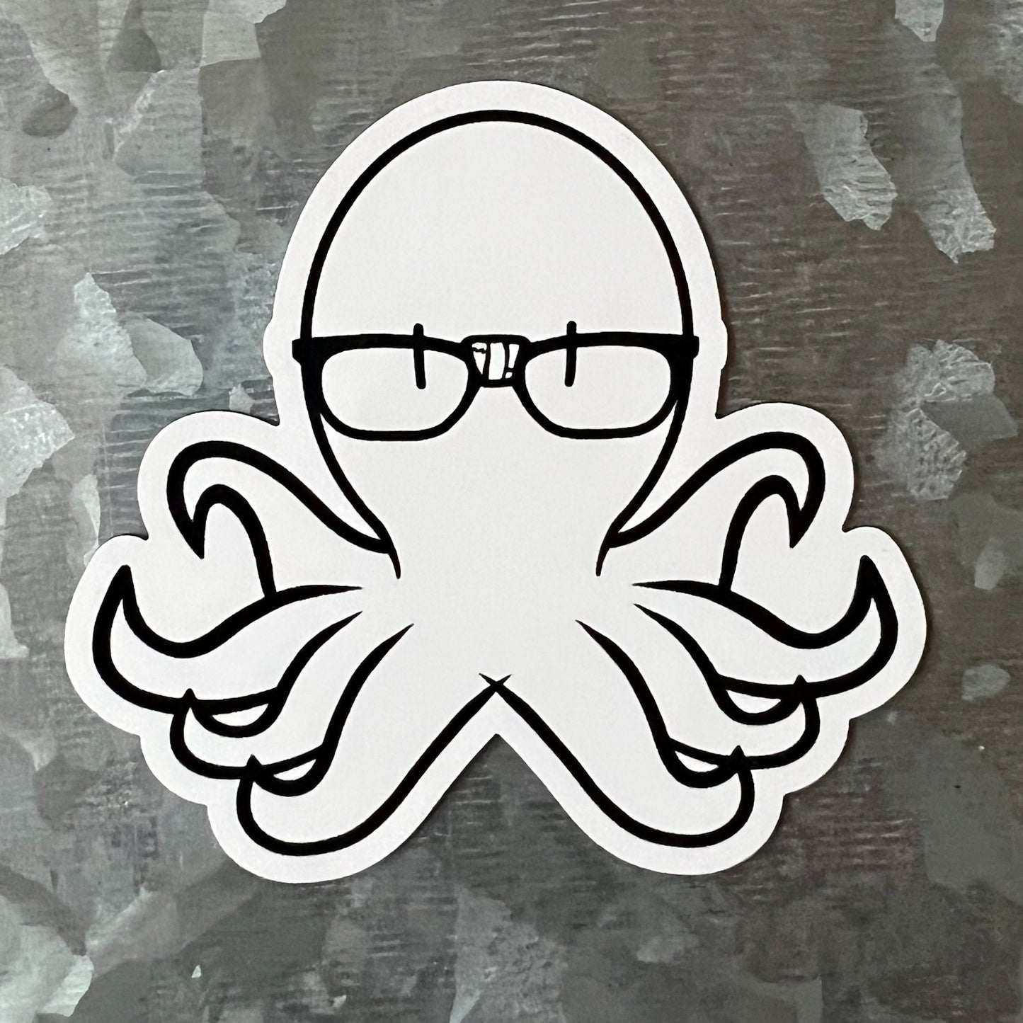 The Nerdy Octopus Logo Magnet