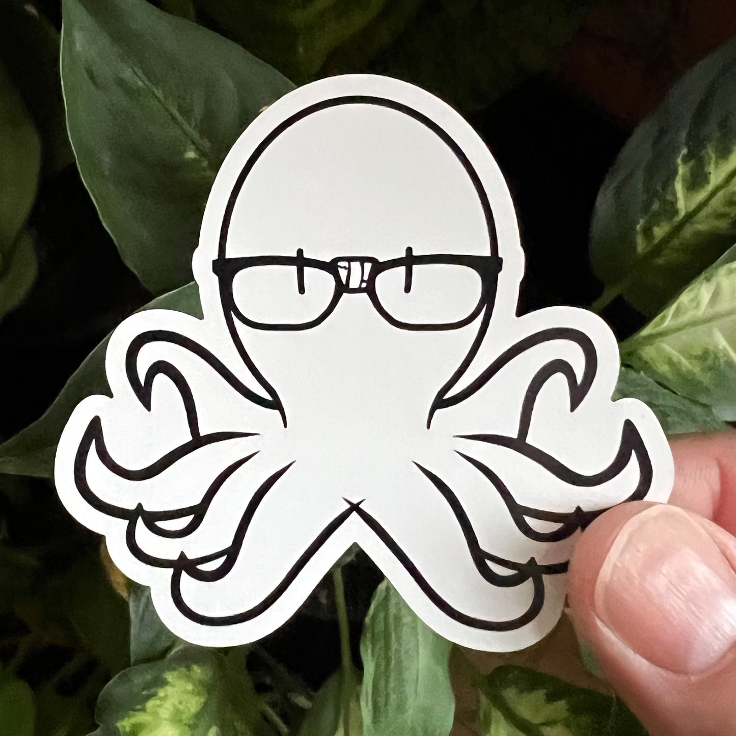 The Nerdy Octopus Logo Magnet